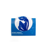 Miroir de poche,  Ø 80mm, Matisse, Blue lady