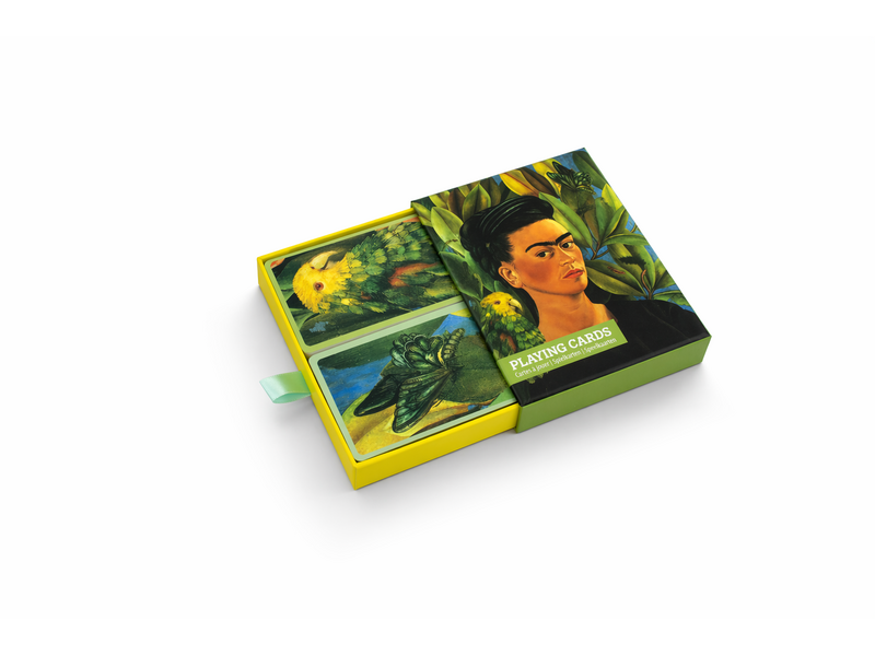 Set of 2 playing cards,  Frida Kahlo