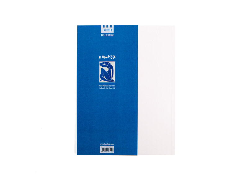 Cuaderno de bocetos de tapa blanda, Matisse, Dama azul