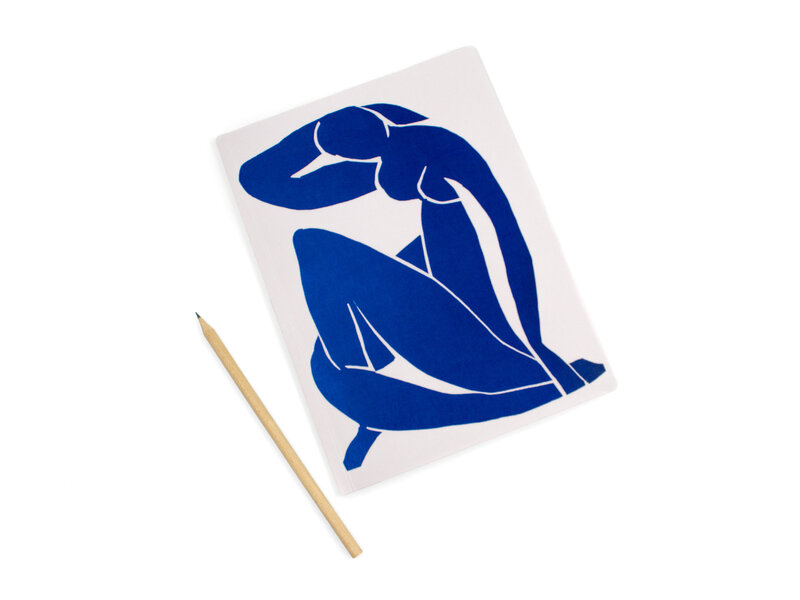 Cuaderno de bocetos de tapa blanda, Matisse, Dama azul