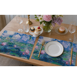 Sets de table en coton (lot de 2) - Monet, Waterlilies
