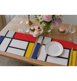 Platzsets aus Baumwolle – 2er-Set – Piet Mondriaan