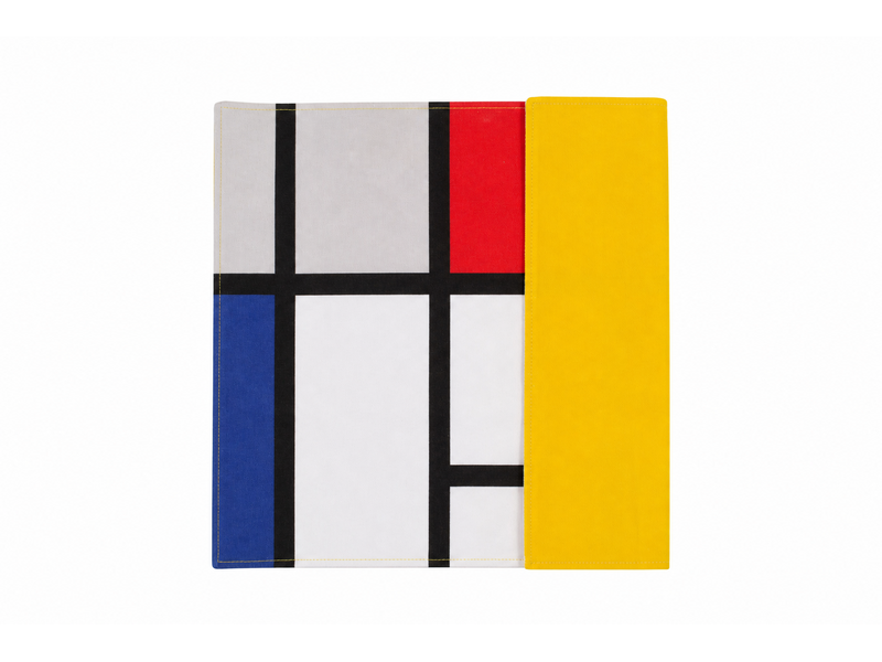 Katoenen placemats - set van 2 - Piet Mondriaan