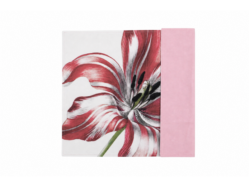 Platzsets aus Baumwolle – 2er-Set –  Tulpe