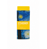 Cotton placemats-set of 2-  Vincent van Gogh, Starry Night