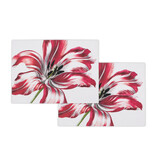 Platzsets aus Baumwolle – 2er-Set –  Tulpe