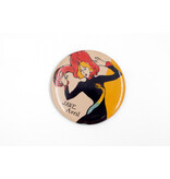 Pocket Mirror W, Ø 80 mm,  Toulouse Lautrec, Jane Avril