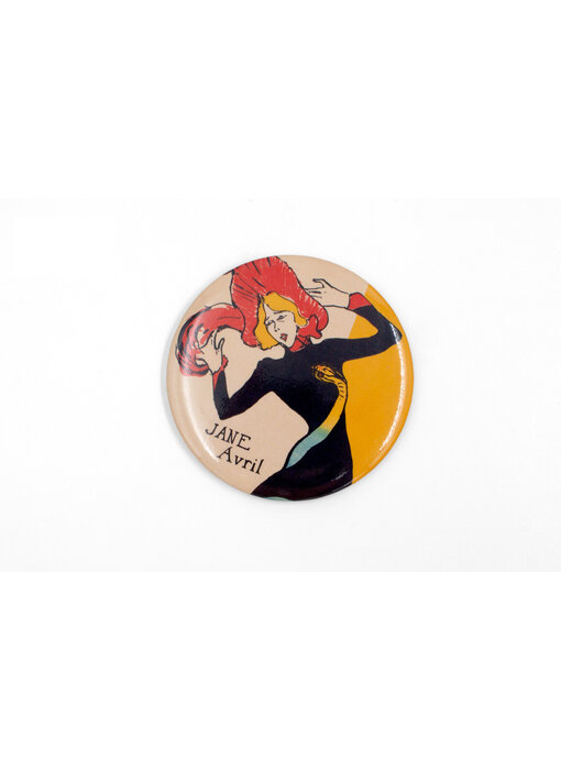 Spiegeltje, Ø 80 mm,  Toulouse Lautrec, Jane Avril