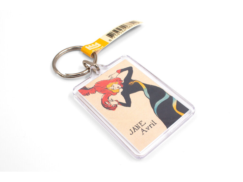 Key ring, Toulouse Lautrec, Jane Avril