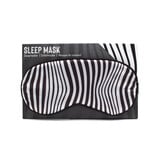 Masque de sommeil,  noir et blanc