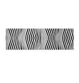Scarf , Black and White