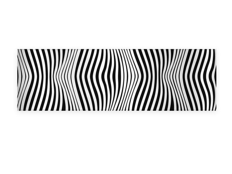 Scarf , Black and White