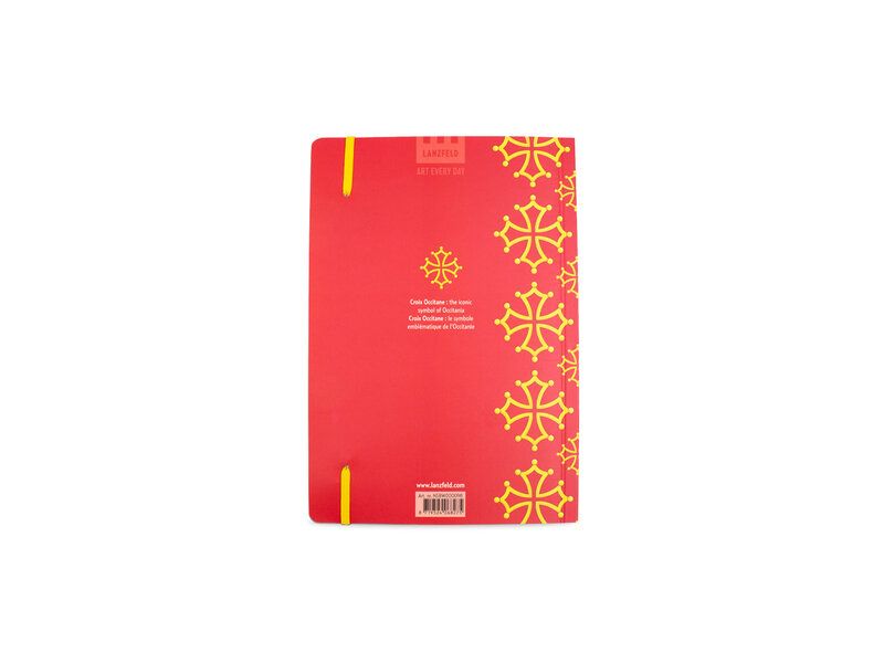 Softcover notitieboekje, A5,  Kruis van Occitanië