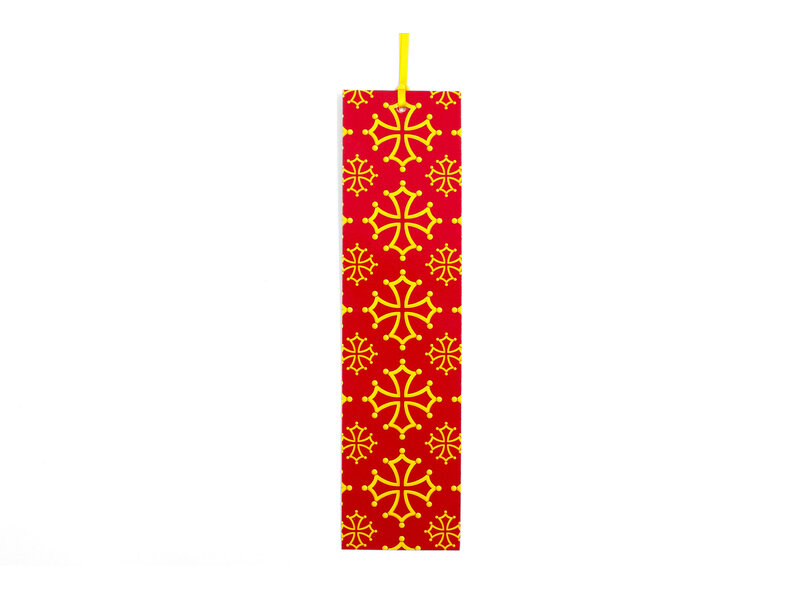 Marque-page classique, Croix d'Occitanie