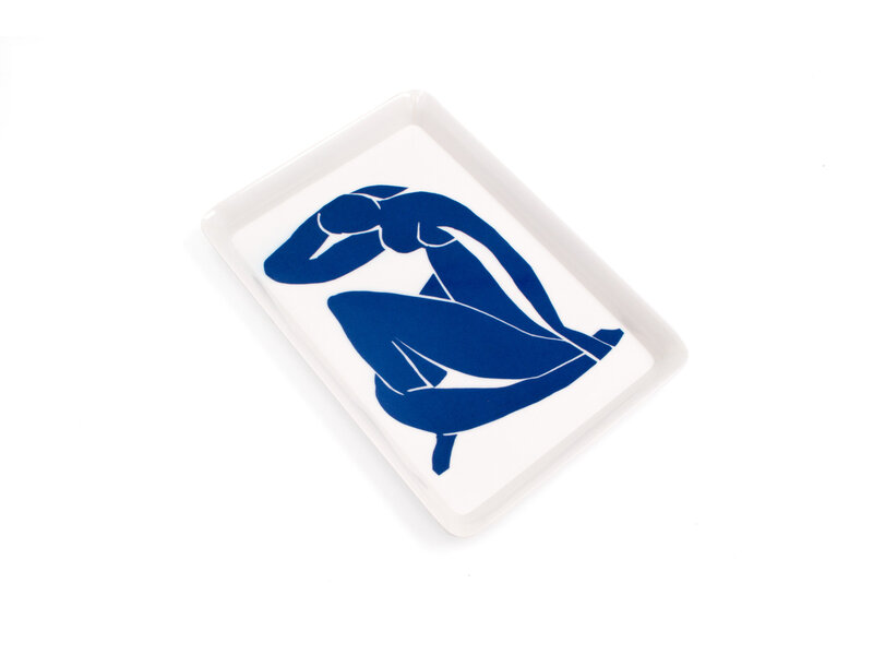 Plateau de service, Mini,  Matisse, Blue nude