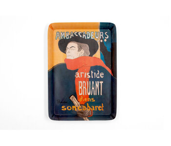 Mini bandeja, 21 x 14 cm, Toulouse-Lautrec,  Ambassadeurs