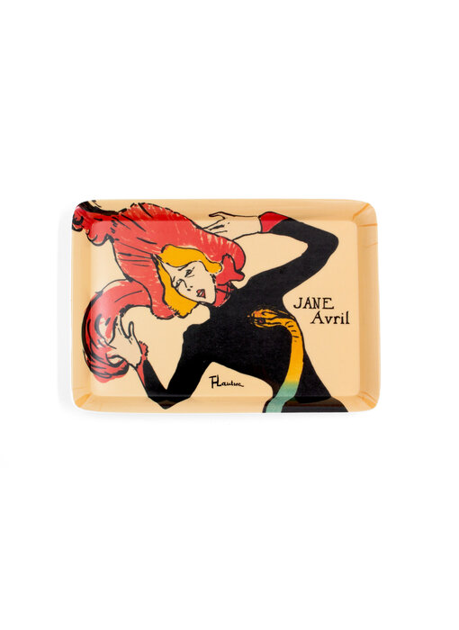 Mini dienblad , 21 x 14 cm, Toulouse-Lautrec,  Jane Avril