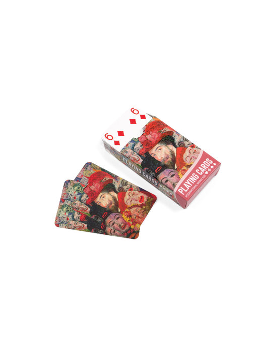 Speelkaarten, James  Ensor, Portret met maskers