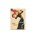 Theedoek,  Toulouse Lautrec, Jane Avril