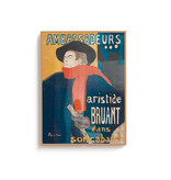 Mini-Poster, A3, Toulouse Lautrec,Aristide Bruant Ambassadeurs