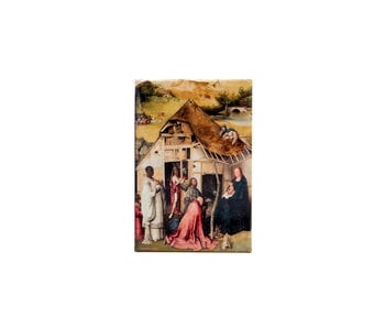 Imán de nevera,  Jheronimus Bosch, Adoración de los Reyes Magos