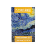 Postcard with seeds, Starry Night, Vincent van Gogh