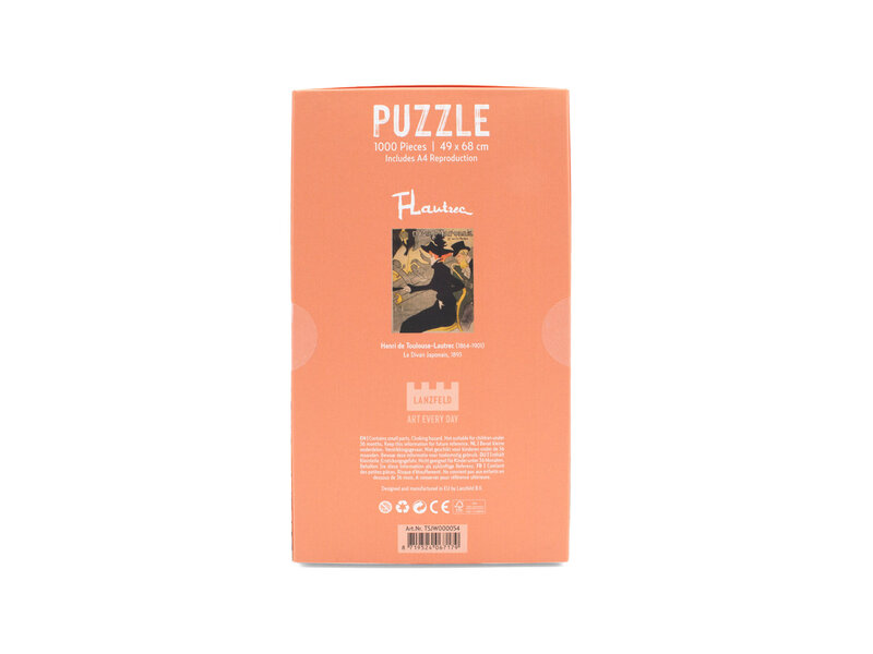 Jigsaw puzzle 1000 pieces, Toulose-Lautrec