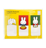 Set de 3, marcador magnético, Miffy en casa