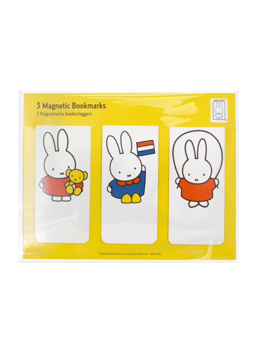 Set van 3, Magnetische boekenlegger , Nijntje speelt