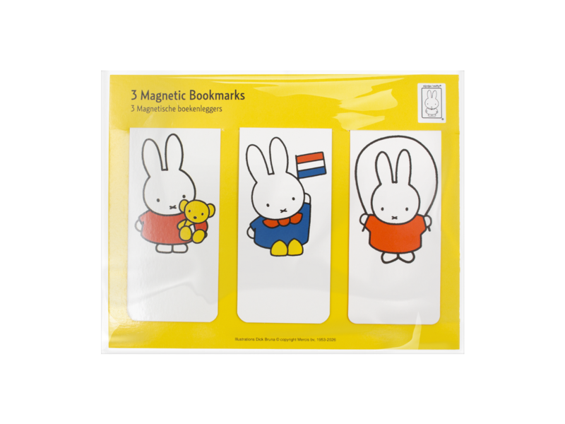 3er-Set, magnetisches Lesezeichen, Miffy spielt!
