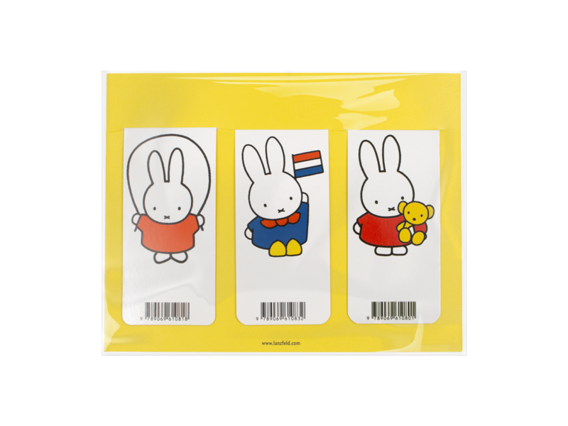 Juego de 3, marcador magnético, ¡Miffy está jugando!