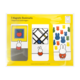 Lot de 3, marque-page magnétique, Miffy au musée