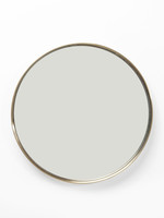 KARE DESIGN Mirror Curve Round Brass Ø60cm