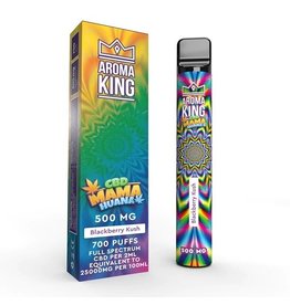 Aroma King CBD Mama Huana Disposable Device 700 puffs - Blackberry Kush