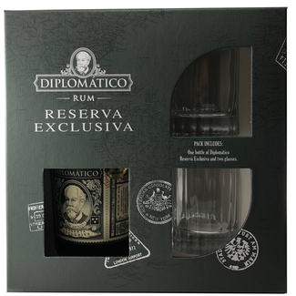 Diplomatico Reserva Exclusiva Gift Pack met 2 glazen