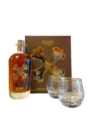 Bumbu Rum giftset met 2 glazen