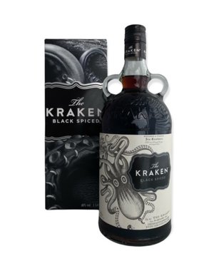 The Kraken Spiced Black Rum 1L in Giftbox