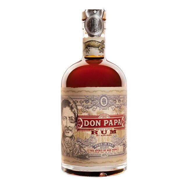 Don papa Small Batch  + 1 Glas