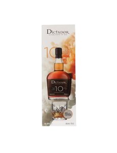 Dictador 10 Years 70CL + Glass