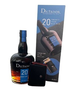 Dictador Rum 20 Years 0,7L Giftbox + Wallet