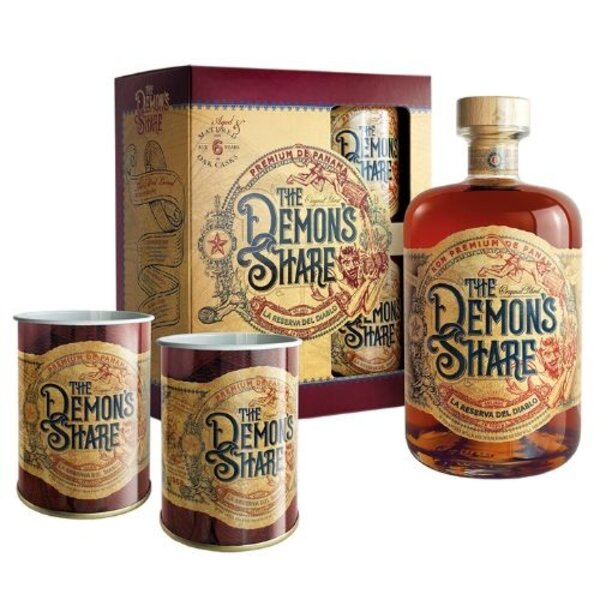 The Demon's Share  6 Years Old + 2 Demon's Cans