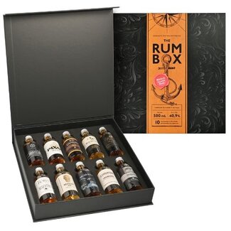 The Rum Box Red Edition 10 x 0,05 ltr