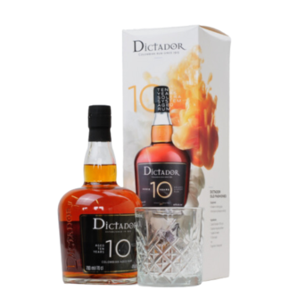Dictador 10 Years 70CL + Glass Dictador 10 Years 70CL + Glass