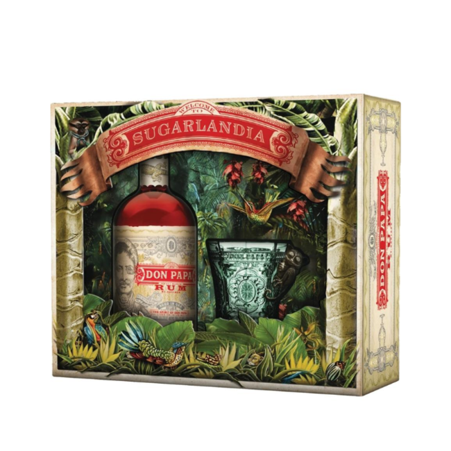 Don papa Small Batch  + 1 Glas