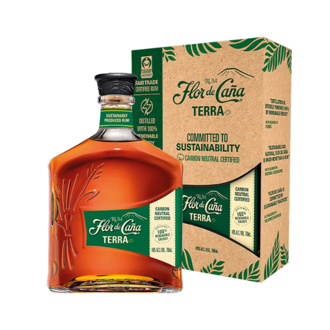Flor de Cana 15 Years Terra + GB 70cl