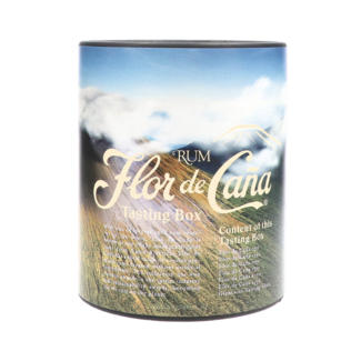 Flor de Cana Tasting box 6x25ML + Glas Flor de Cana Tasting box 6x25ML + Glas
