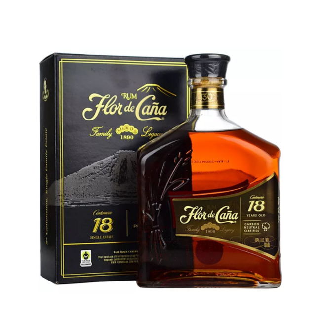 Flor de Cana Gold 18 Year Giftbox