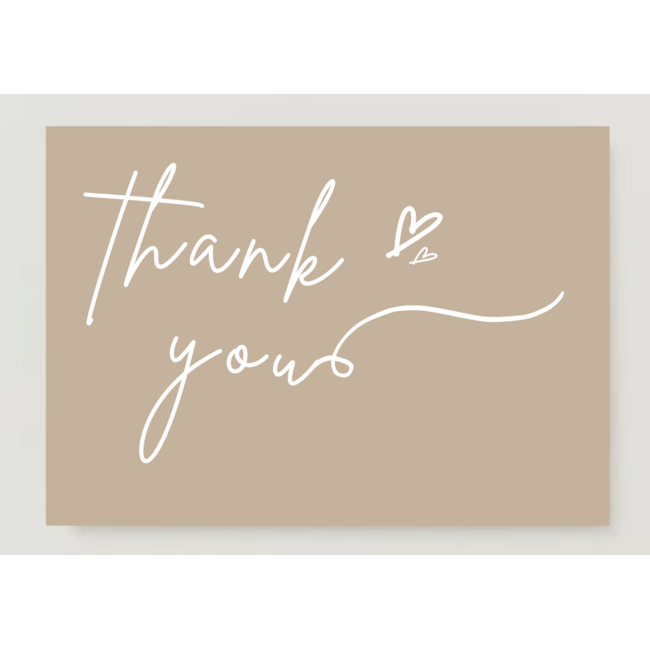 Luxe wenskaart voor speciale momenten