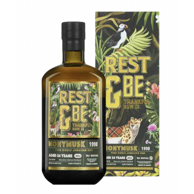 Rest & Be Thankful Rum Rest & Be Thankful 24 years Monymusk AHJ 56%