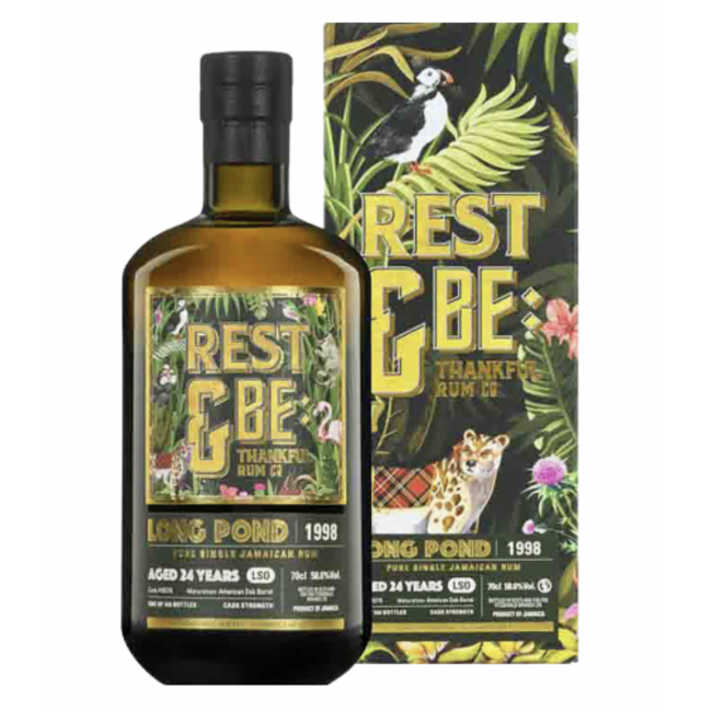 Rest & Be Thankful Rum Rest & Be Thankful 24 years Long Pond LSO 58,6%